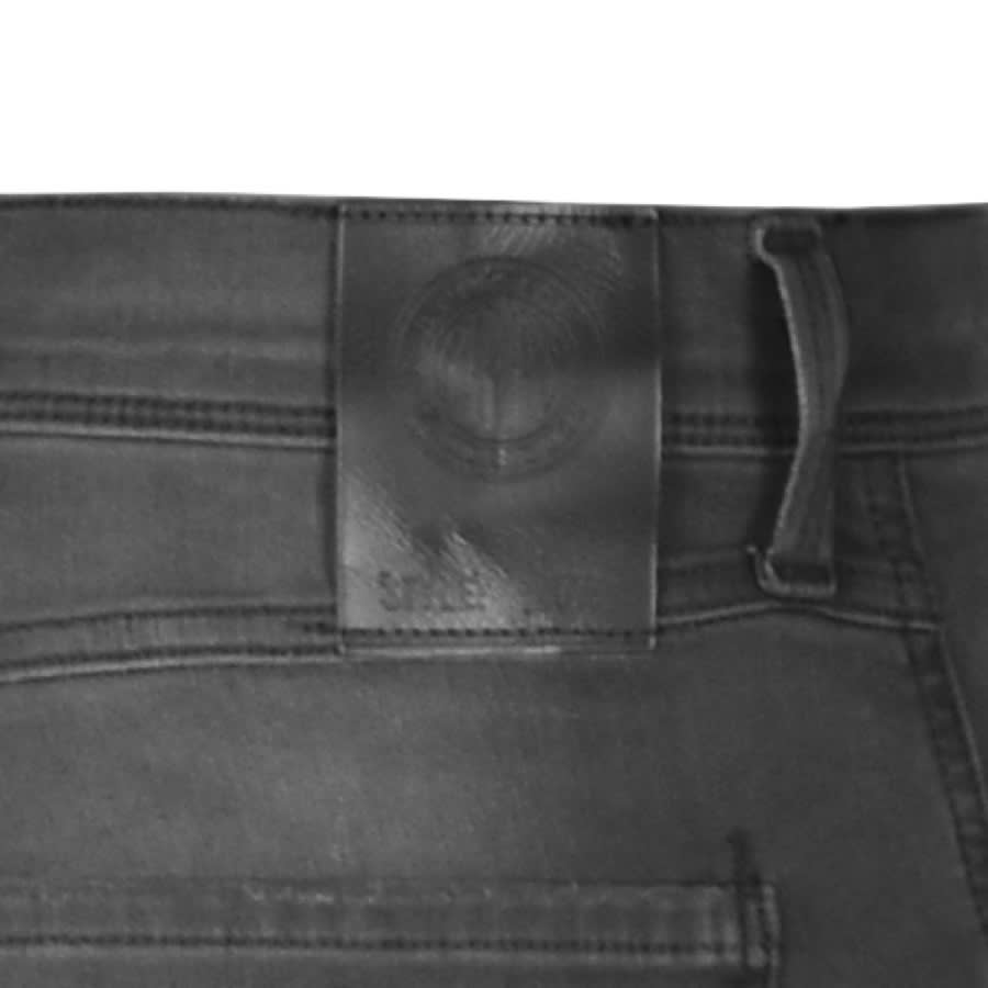 Alternative Image for ProductReplay Anbass Slim Fit Hyperflex Jeans Black3